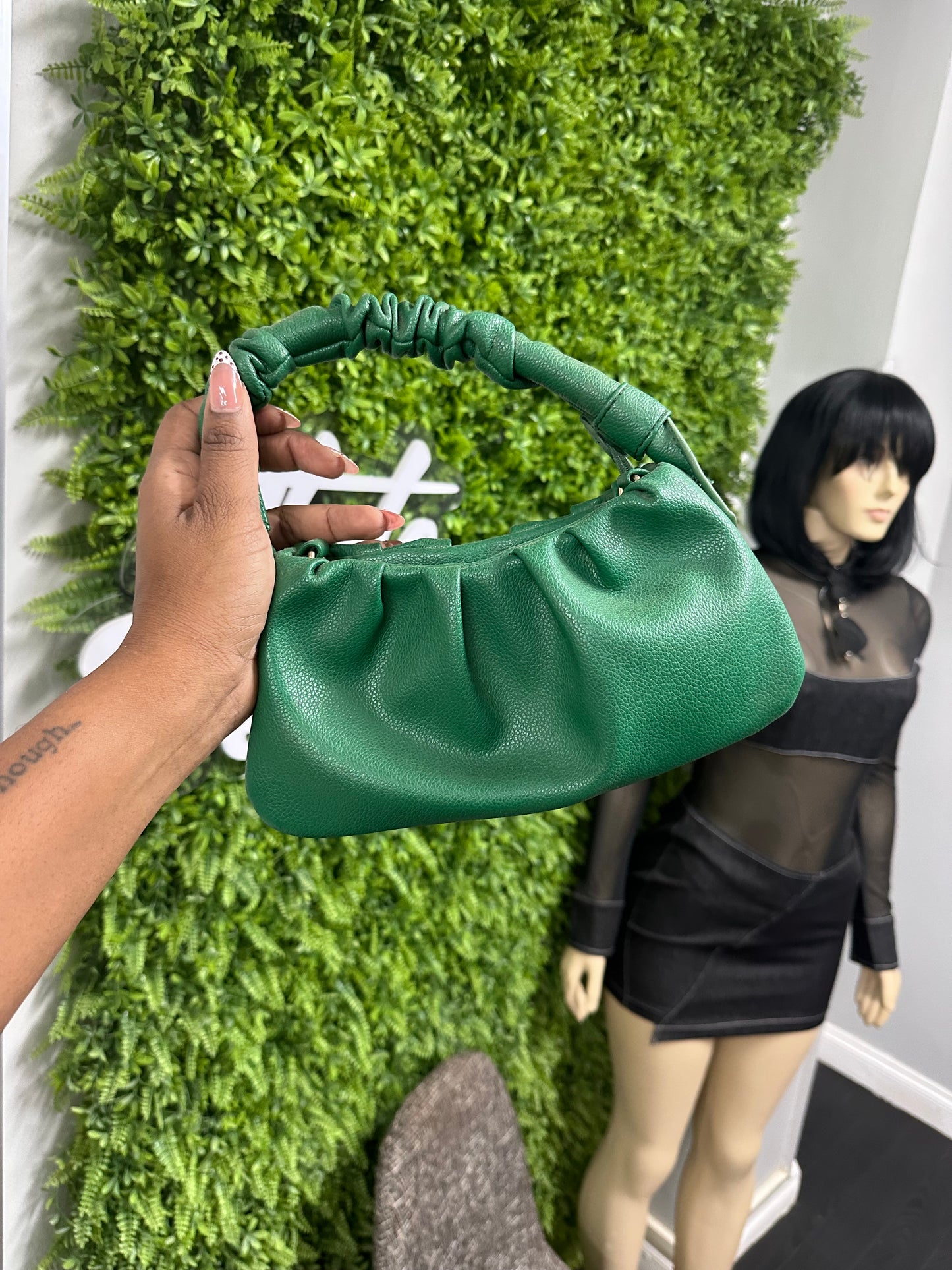 Green Handbag- Style 2