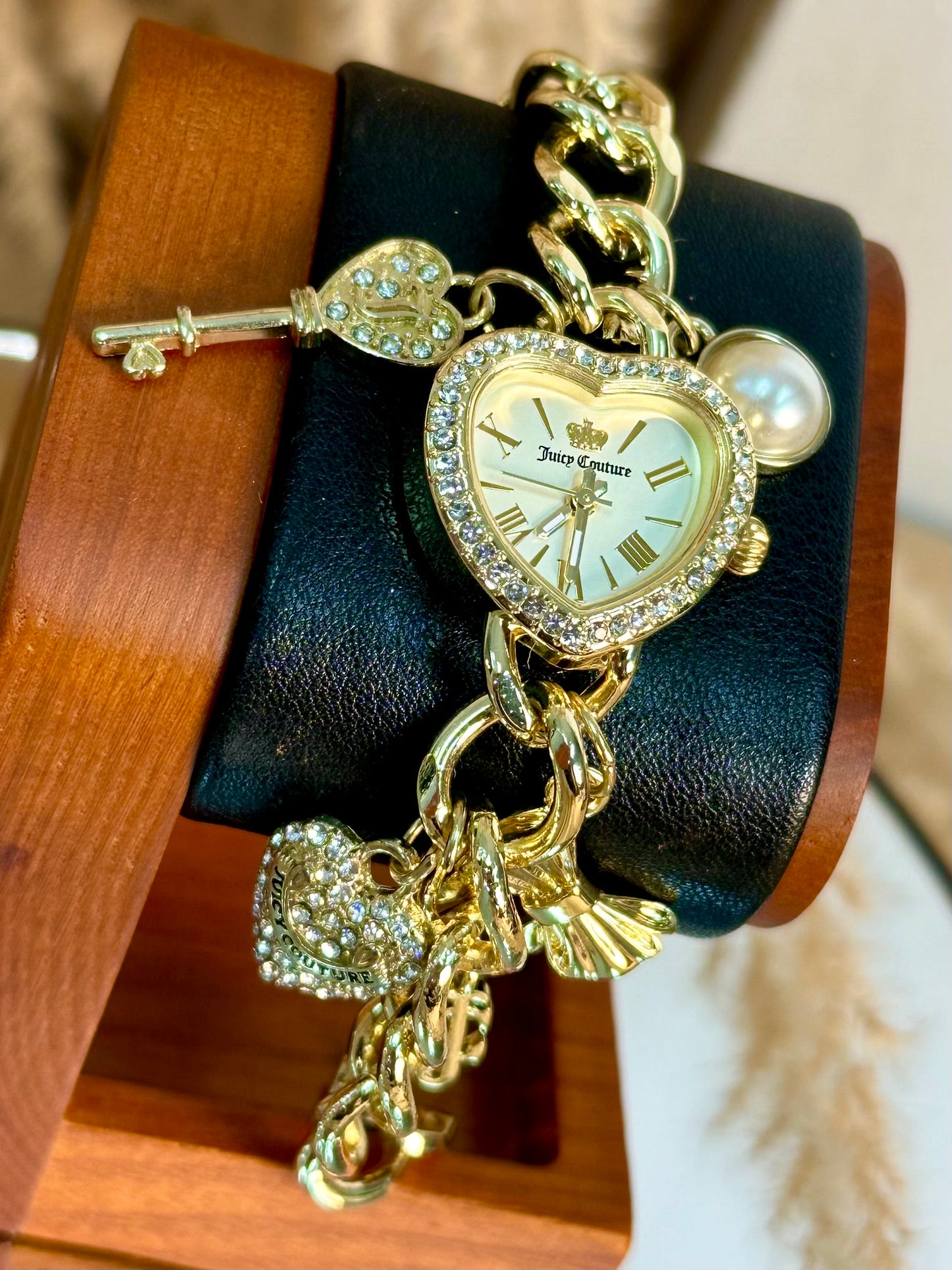 Juicy Couture Gold Charm Watch