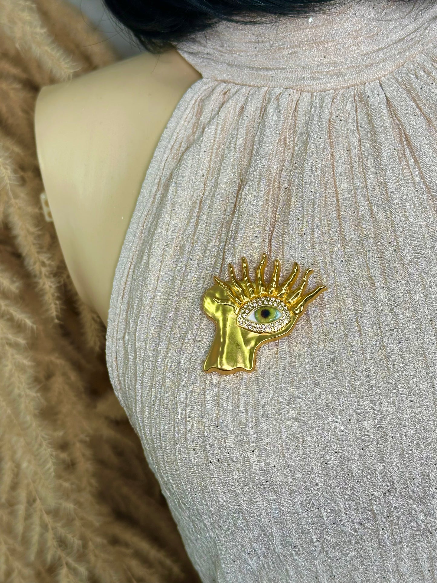 Fierce Diva Brooch