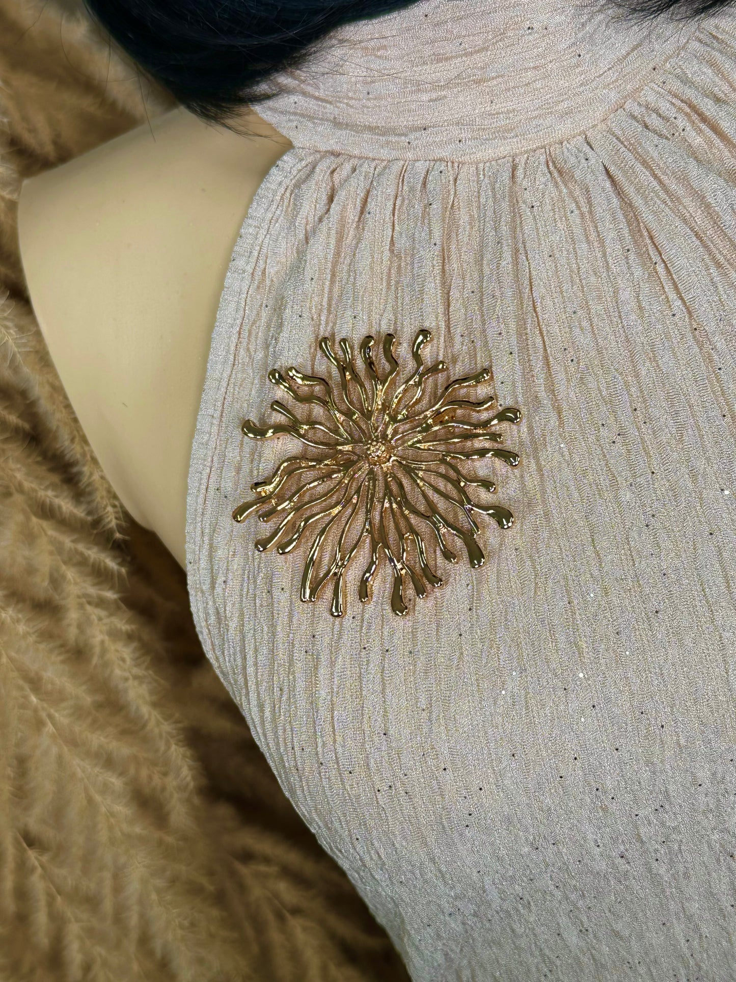 Sun Goddess Brooch