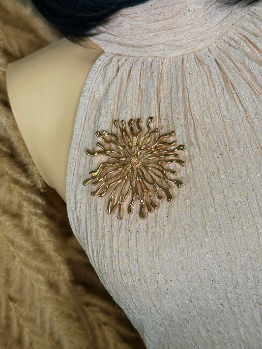 Sun Goddess Brooch