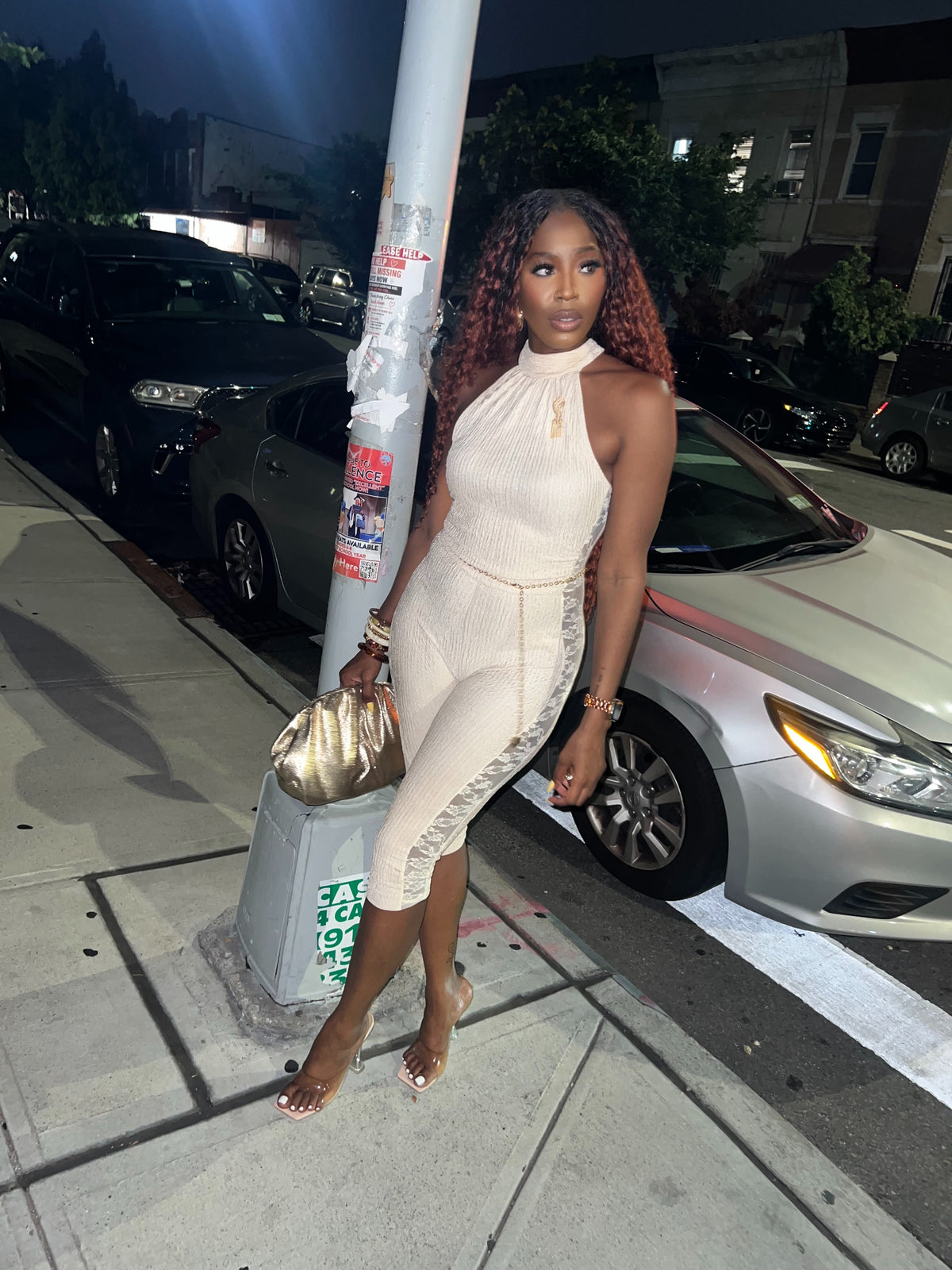 Love Aura Capri Jumpsuit