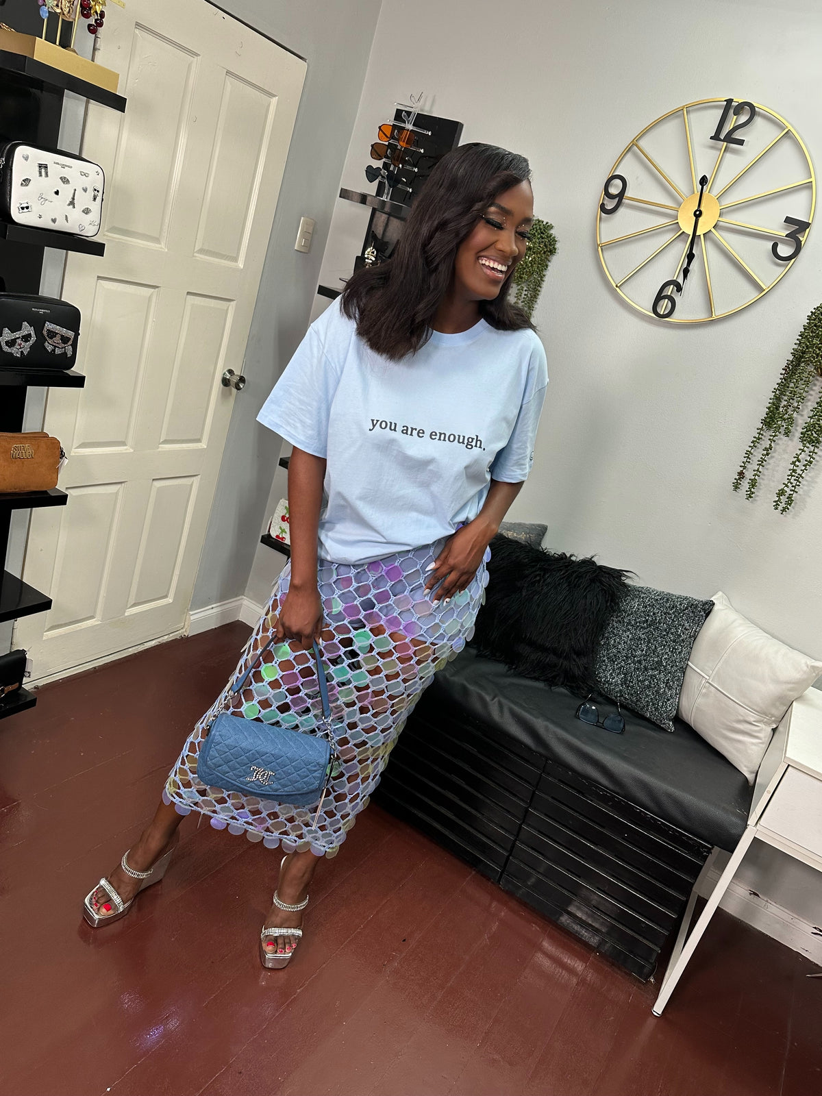 Spotlight Sequin Skirt