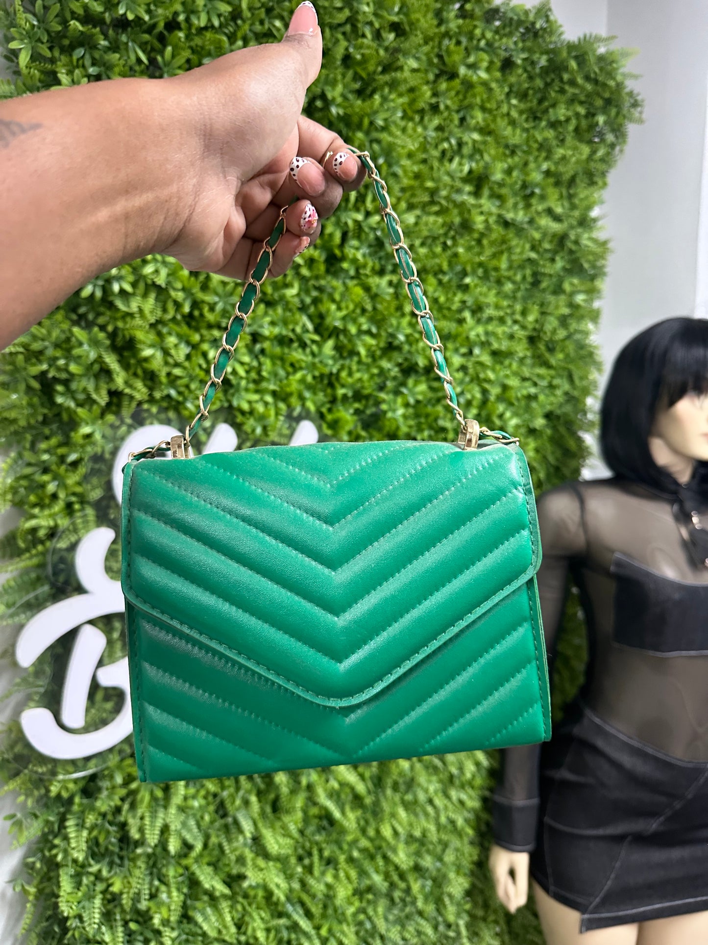 Green Handbag-1