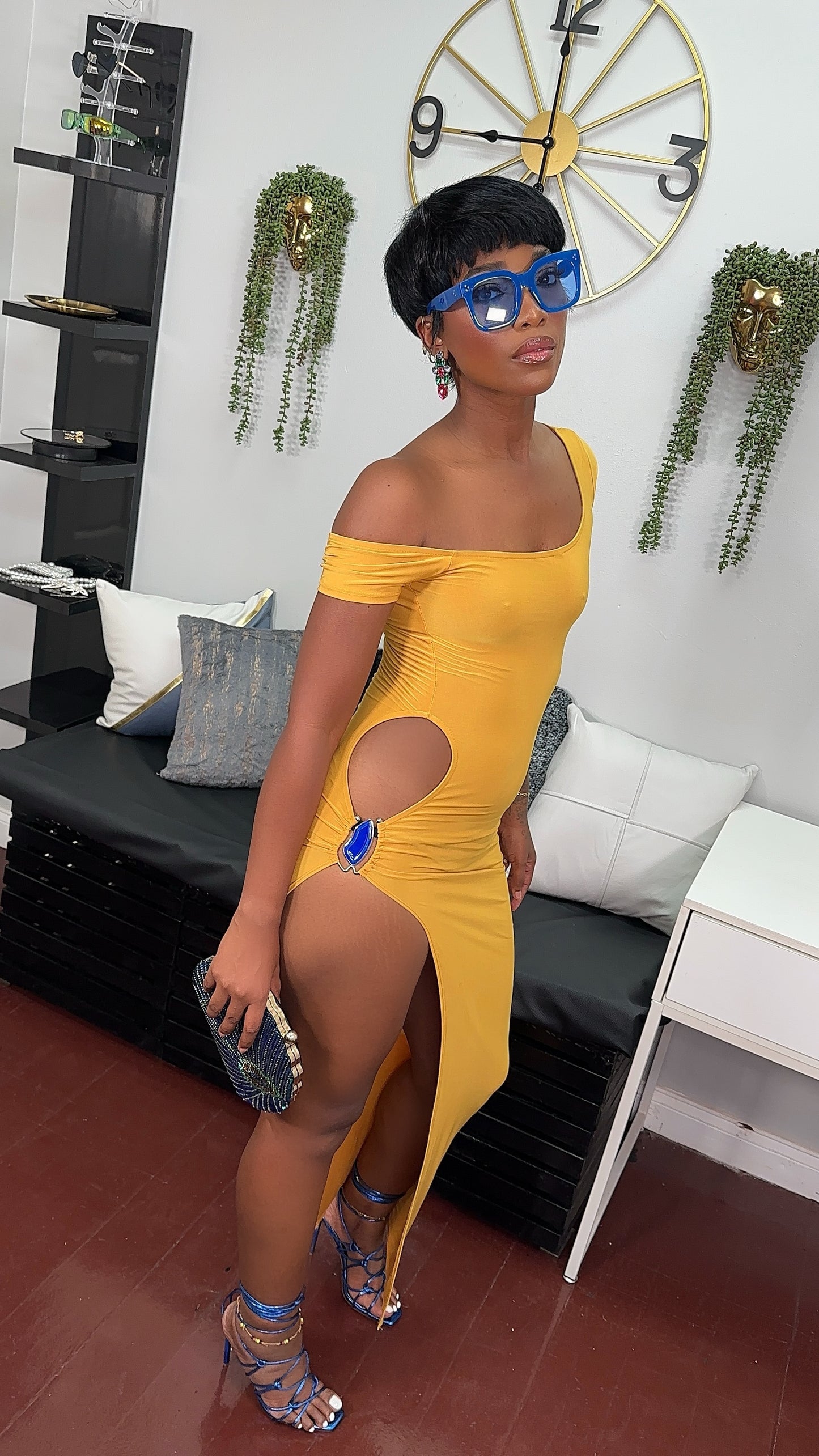 Solar Flare Maxi Dress