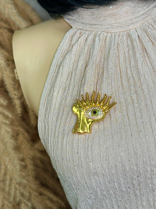 Fierce Diva Brooch